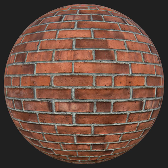 PBR texture wall bricks