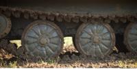 Photo Texture of Tank Wheels