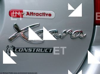 Letter and Numbers Sign