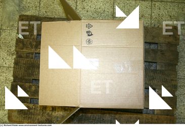 Boxes Cardboard Warnings Sign