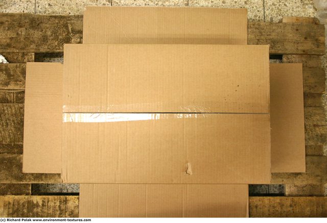 Boxes Cardboard Warnings Sign