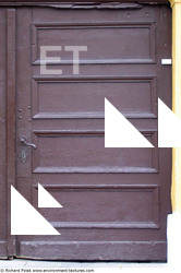 Single Old Wooden Doors