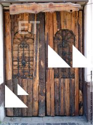 Double Wooden Doors
