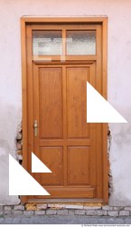 Single New Wooden Doors