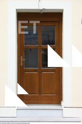 Single New Wooden Doors