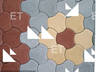 Photo Texture of Patterned Floor