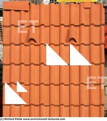 Ceramic Roofs - Textures