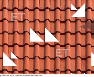 Ceramic Roofs - Textures