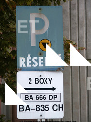 Parking Traffic Signs