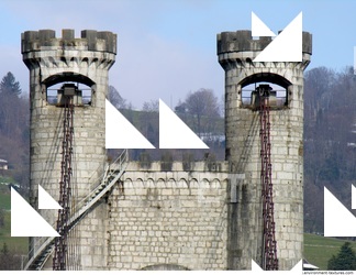 Natures Autumn Bridge & Overpass - Textures