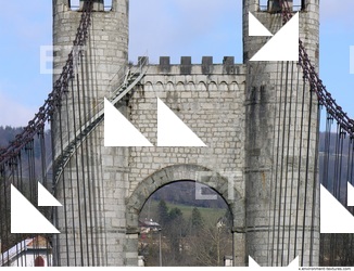 Natures Autumn Bridge & Overpass - Textures