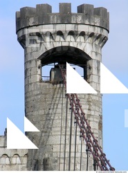 Natures Autumn Bridge & Overpass - Textures
