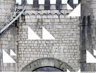 Natures Autumn Dirty Walls Stones