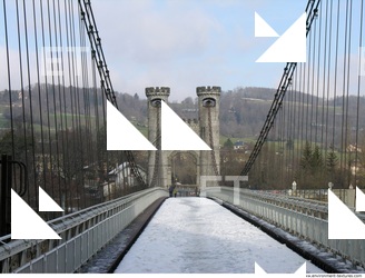 Natures Autumn Bridge & Overpass - Textures