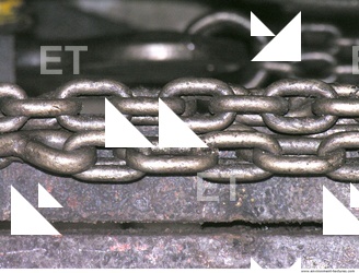 Photo Texture of Metal Chain