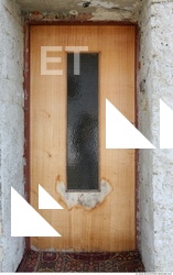 Single Old Wooden Doors