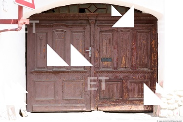 Double Wooden Doors