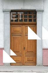 Double Wooden Doors