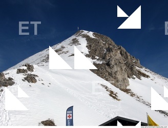 Photo Texture of Background Snowy Mountains