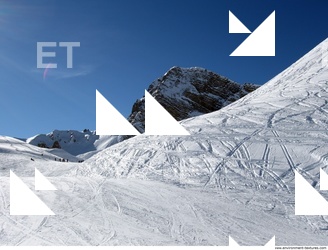 Photo Texture of Background Snowy Mountains