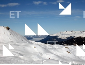 Photo Texture of Background Snowy Mountains