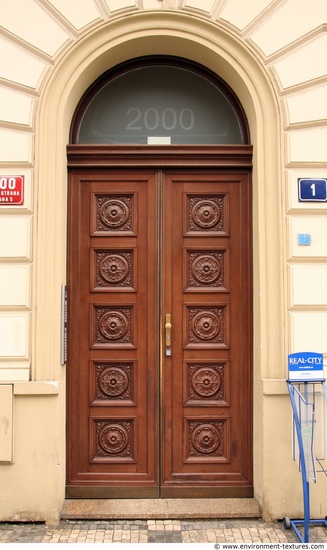 Ornate Wooden Doors