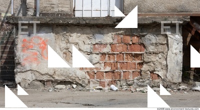 Wall Bricks Damaged