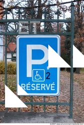 Parking Traffic Signs