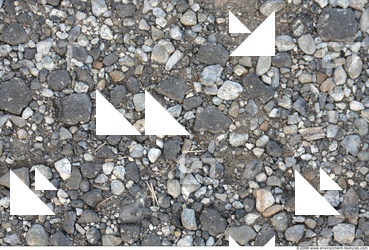 Various Gravel Stone Debris