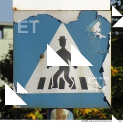 Pedestrians Traffic Signs