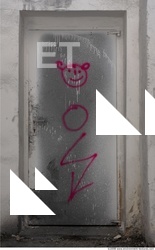 Single Old Wooden Doors