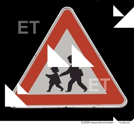 Caution Traffic Signs