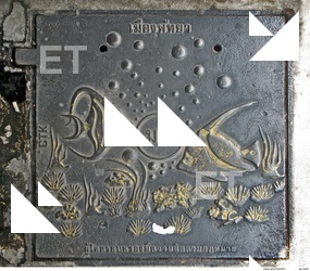 Ground Sewer Grate 0041