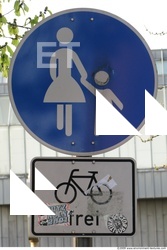 Pedestrians Traffic Signs
