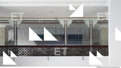 Photo Texture of Building Balcony