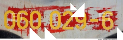 Letter and Numbers Sign