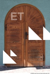 Double Wooden Doors