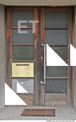 Double Wooden Doors