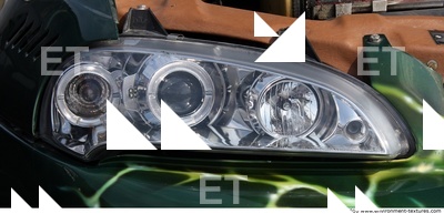 Photo Texture of Floodlight Car