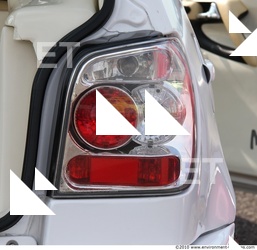 Photo Texture of Taillights Car