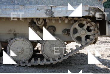 Photo Texture of Tank Wheels