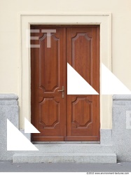 Double Wooden Doors