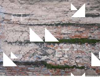 Wall Bricks Plastered