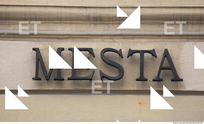 Letter and Numbers Sign