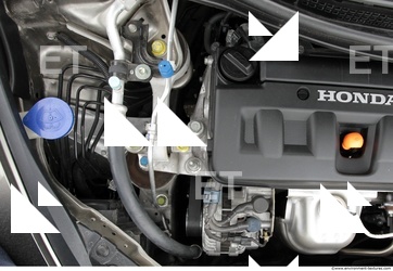 Photo Texture of Engine Compartment