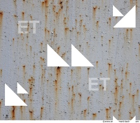 Photo Texture of Metal Rusted Leaking