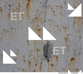 Photo Texture of Metal Rusted Leaking