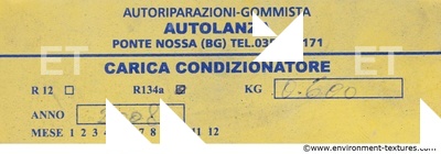 Letter and Numbers Sign