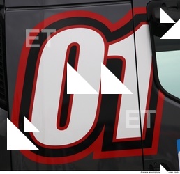 Letter and Numbers Sign