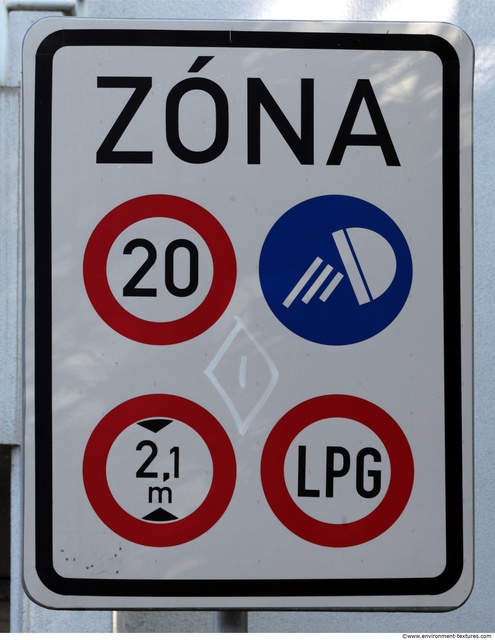 Prohibition Traffic Signs